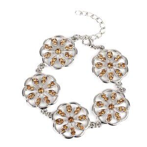 🆕Paparazzi Bracelet *🤎*-​Blooming Bling - Brown- Free Gift~~